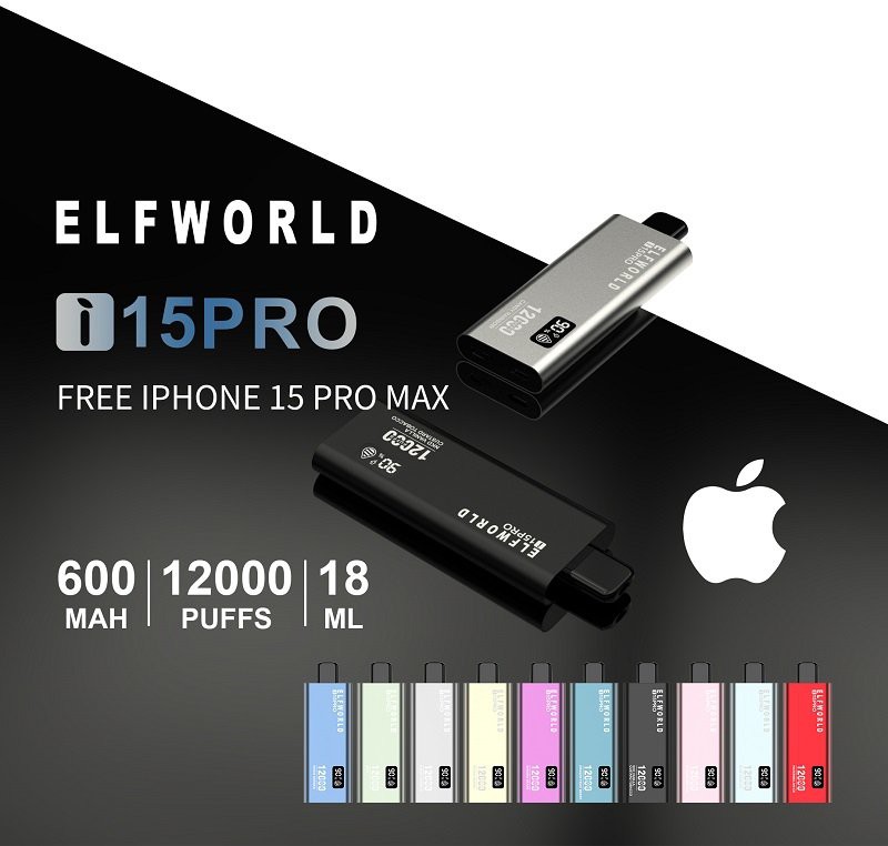 ELFWORLD i15 12000PUFFS VAPE ELFWORLD i15 12000PUFFS VAPE