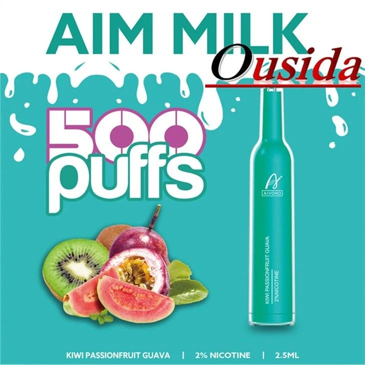 Aim Milk 500 всмуквания за еднократна употреба Vape
