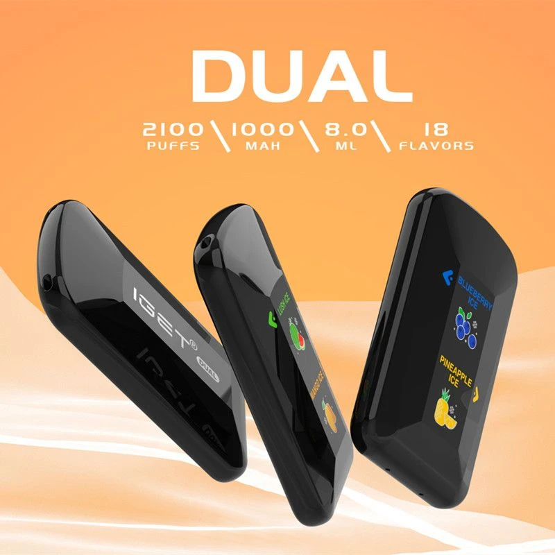 Iget Dual 2100 пуфове за еднократна употреба Vape