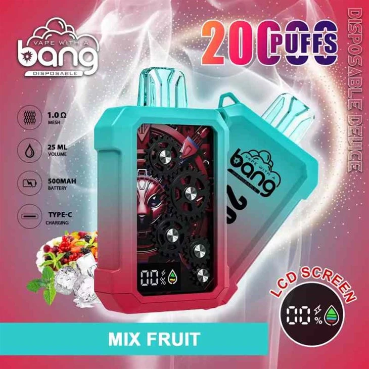 Bang 20000 Puffs цветен екран Vape