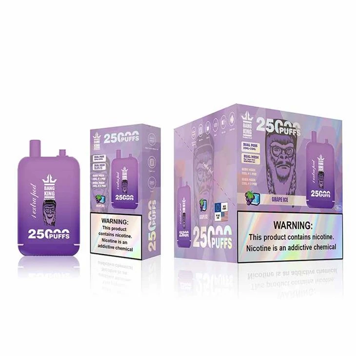 Bang цар 25000 Puffs Dual резервоар
