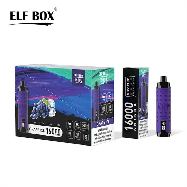 ELF BOX SHISHA 16000 впръсквания Еднократна вейп