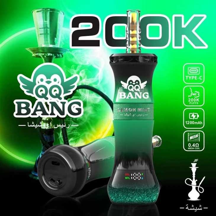 QQ BANG 200K SHISHA VAPE factory