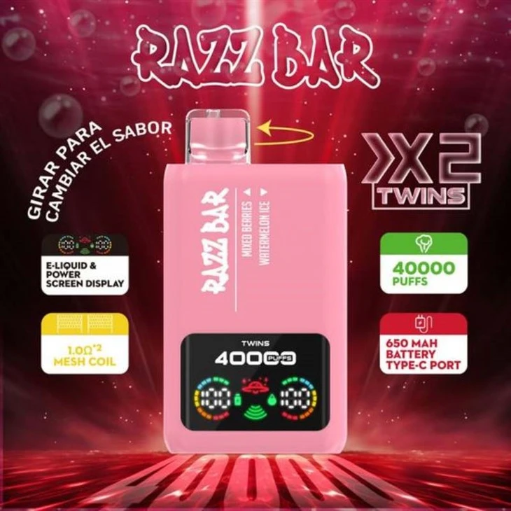 RAZZ BAR 40K Двоен вкус