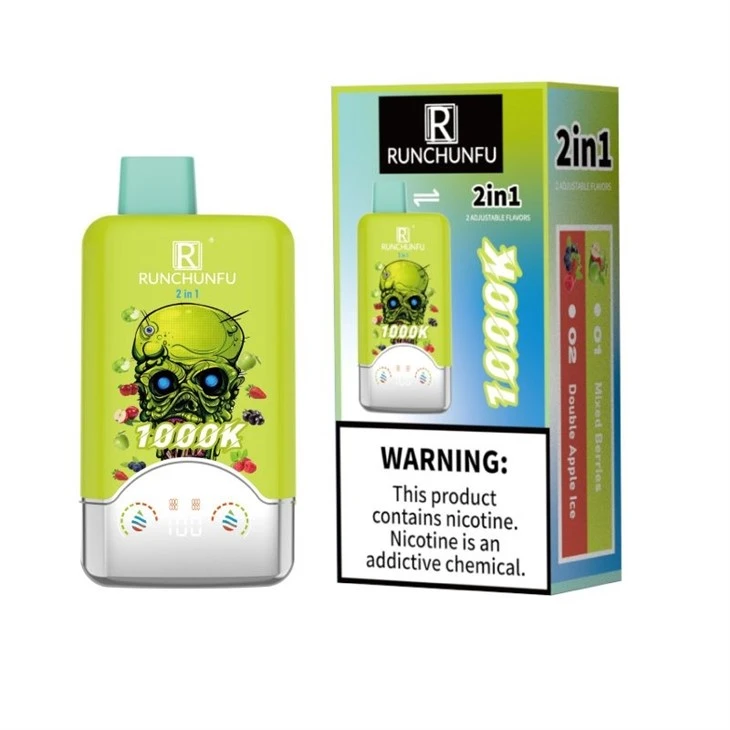 RUNCHUNFU 1000K PUFFS Double Flavors best