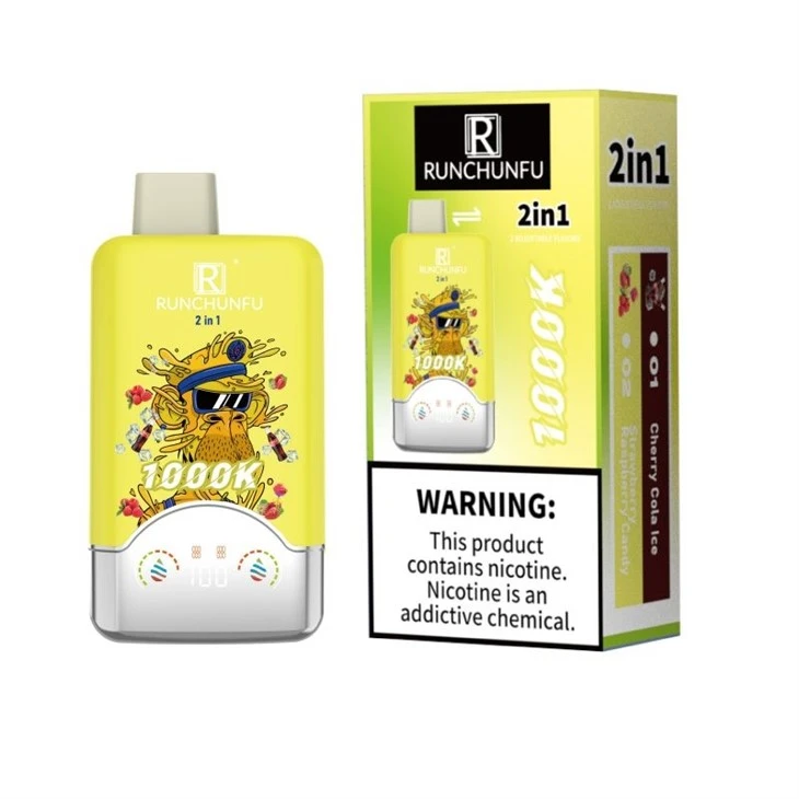 RUNCHUNFU 1000K PUFFS Double Flavors best