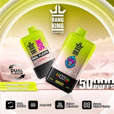 Bang King 50000 пуфчета двоен вкус