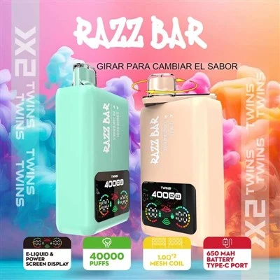 RAZZ BAR 40000 двоен вкус