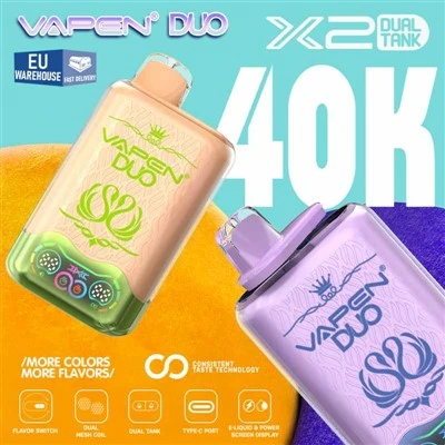 Vapen Duo 40000 пуфчета двойни аромати