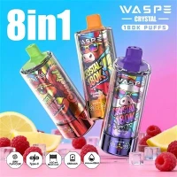 Waspe Crystal 8 в 1 180K Puffs