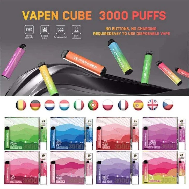 VAPEN CUBE 3000 впръсквания